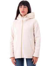 EMME MARELLA giubbino in panno soft imbottito Bianco