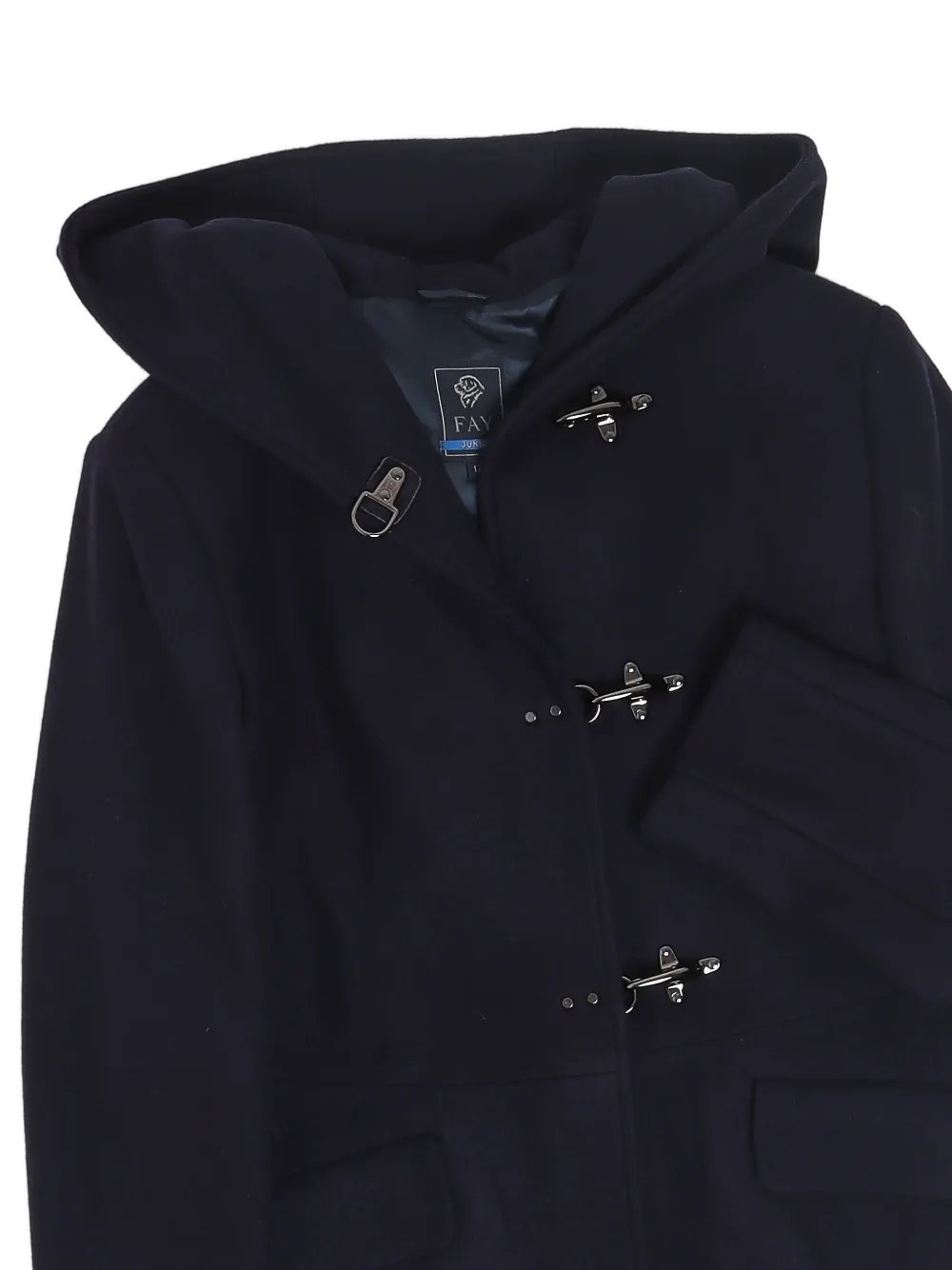 Cappotto in lana fay FZ2A40 E0259 619 BLUE FAY 