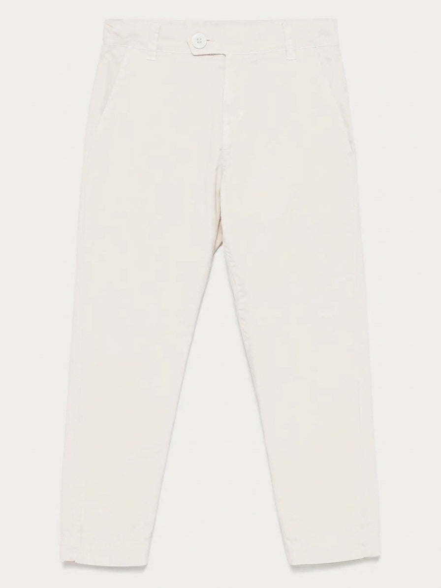 pantalone fay bambino FZ6H20 I0233 101 IVORY FAY 
