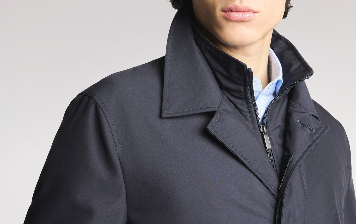 morning coat in tessuto tecnico NAM62530160 AX2U804 FAY 