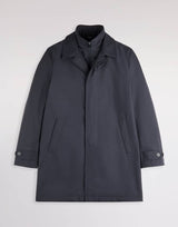 FAY morning coat in tessuto tecnico Blu