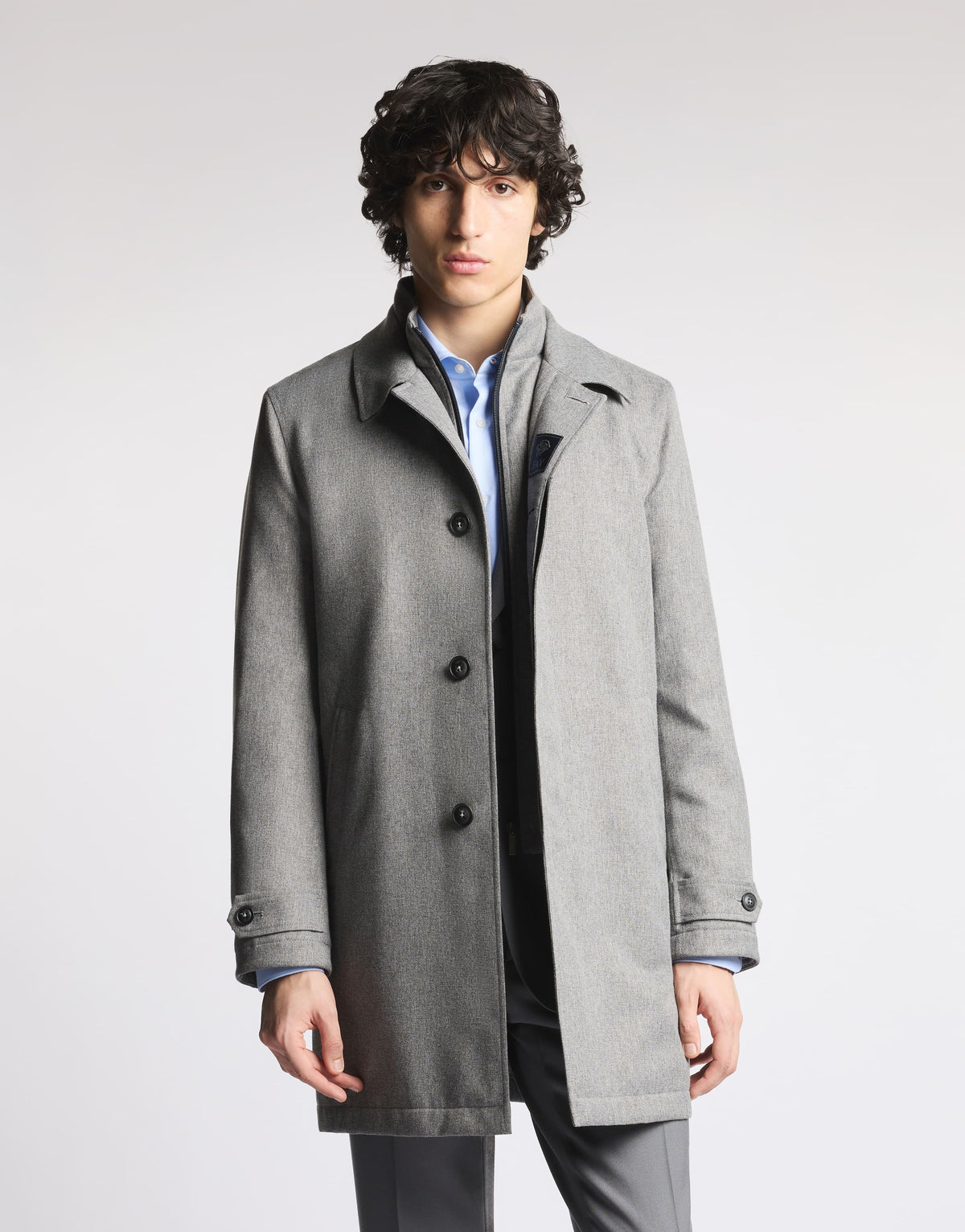 morning coat in tessuto tecnico NAM62530160 ZIKB203 FAY 