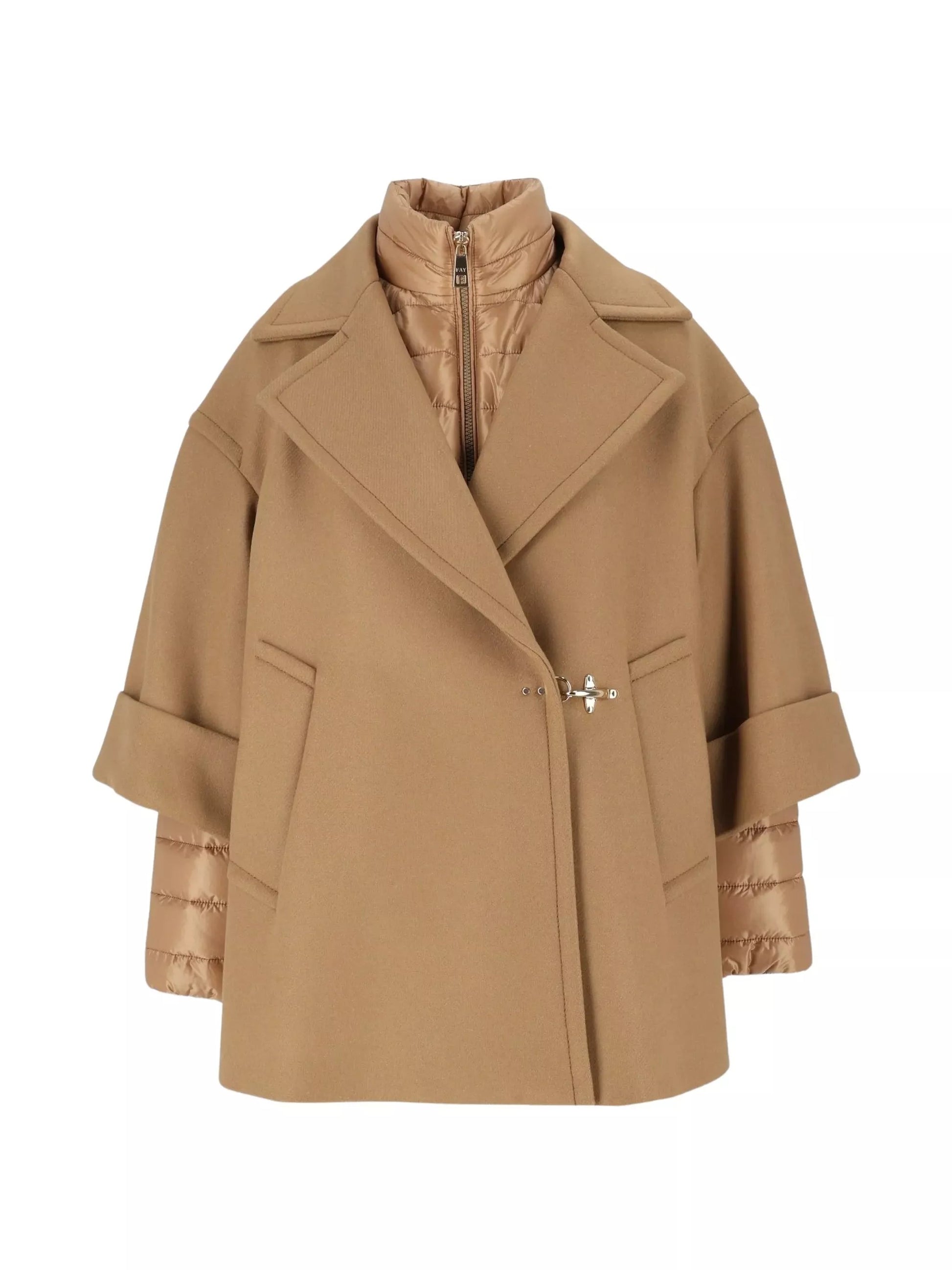 cappotto in lana fay NAW16533170 YMVC809 FAY 