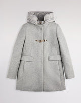 FAY toggle coat in panno di lana Grigio