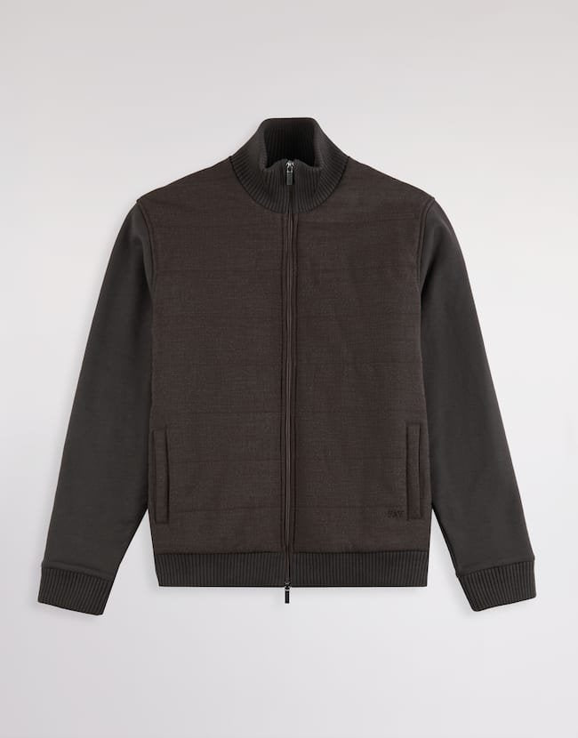 giubbino in lana e cotone NJMB5531720 YPGS804 FAY 