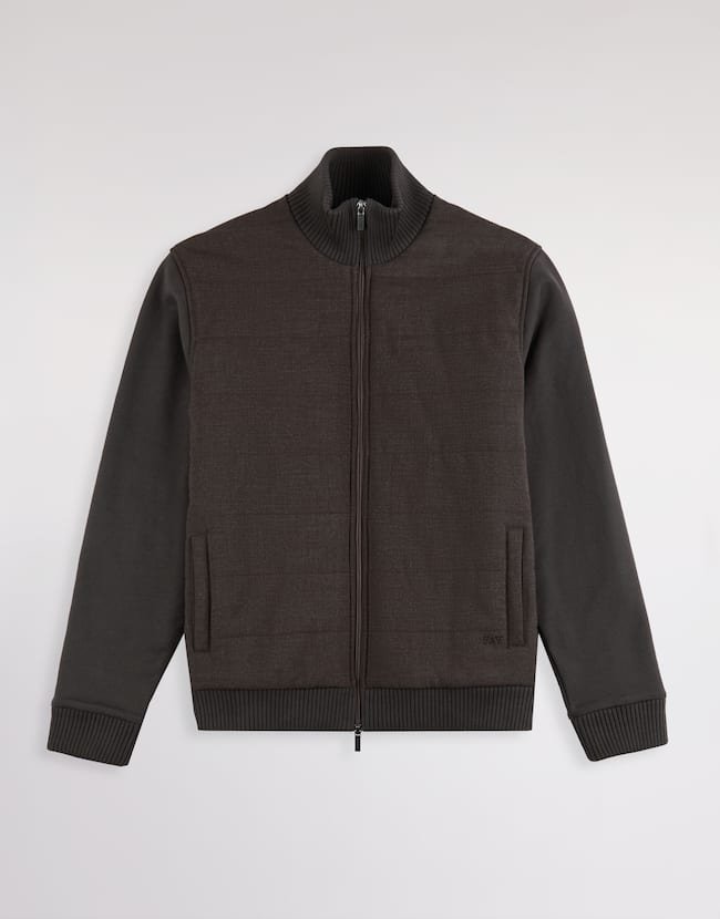 giubbino in lana e cotone NJMB5531720 YPGS804 FAY 