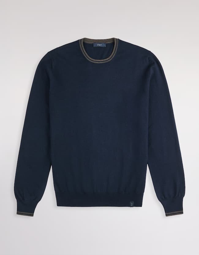 maglia in lana NMMC1532230 WJF1151 FAY 