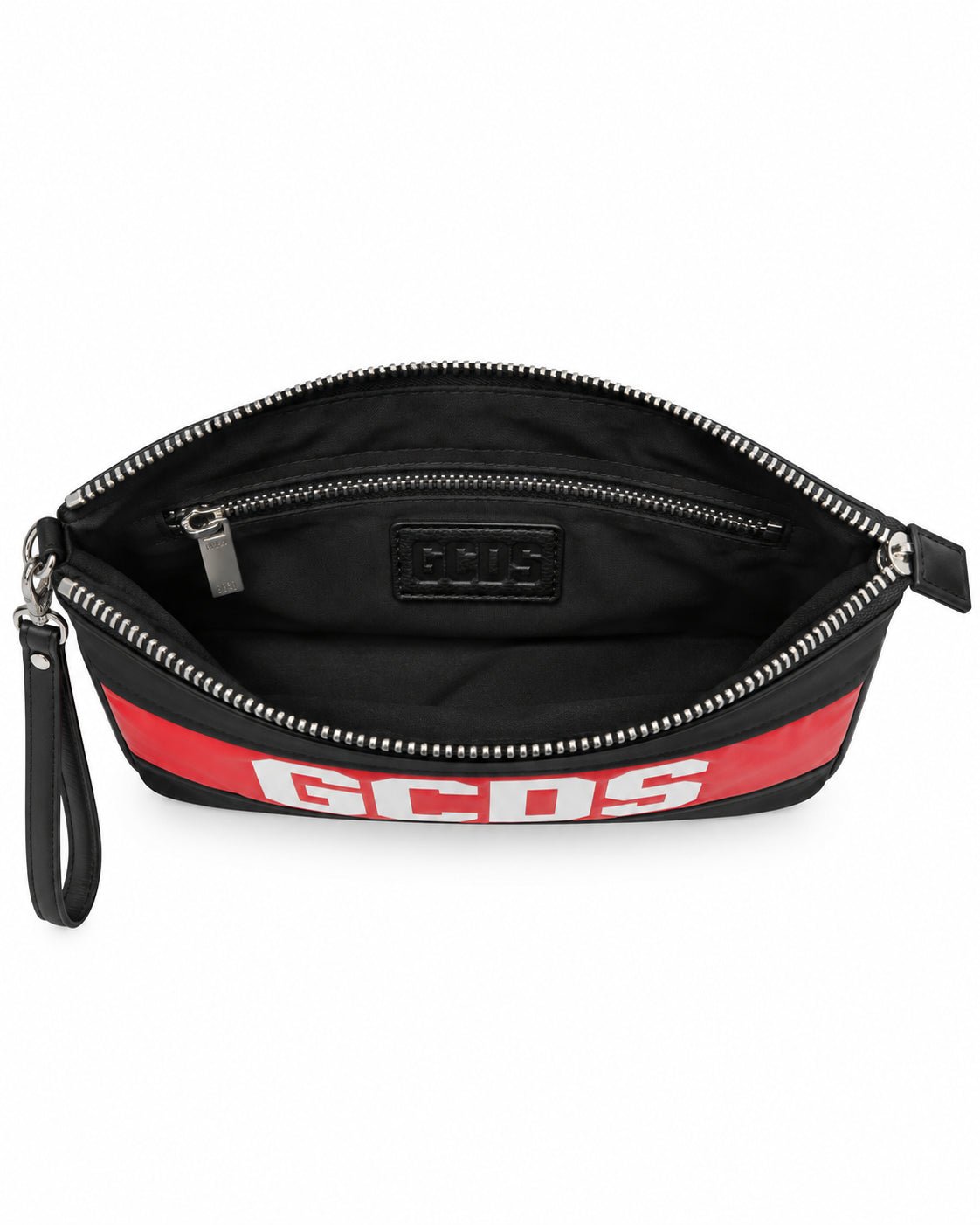 pochette con maxi logo contrasto C2GJQW719T353 999R GCDS 