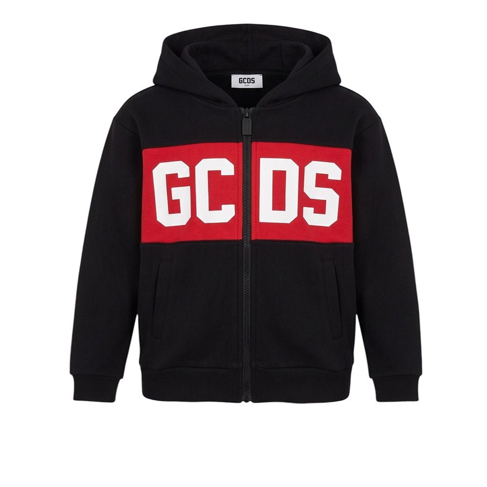felpa full zip GC0091 NERO GCDS 