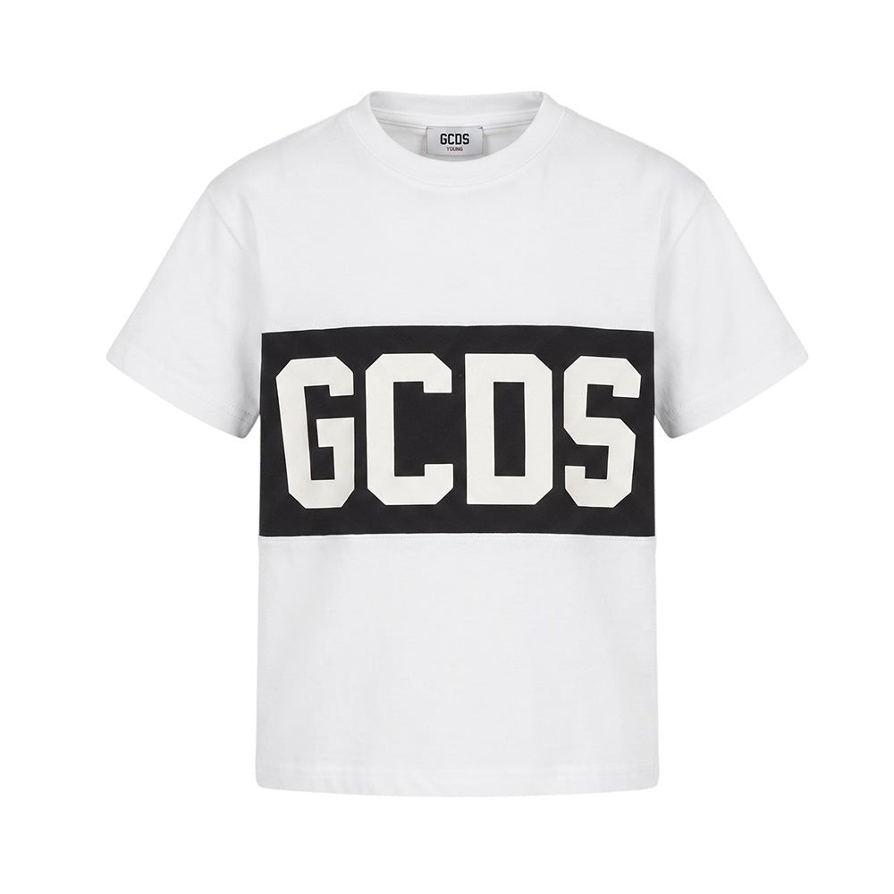 t-shirt con logo iconico Z0UJQC585J105 157B GCDS 