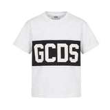 GCDS t-shirt con logo iconico Bianco
