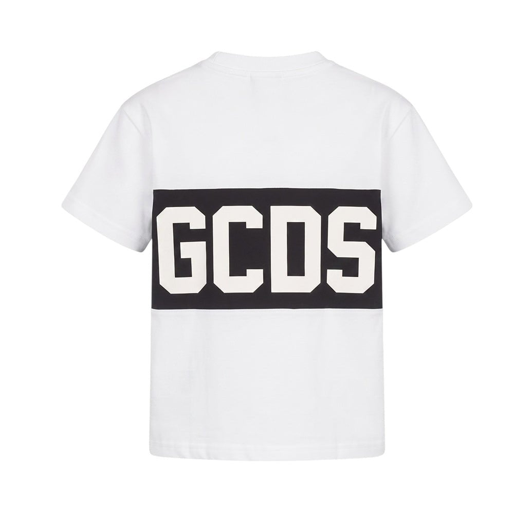 t-shirt con logo iconico Z0UJQC585J105 157B GCDS 
