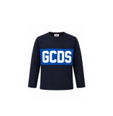 GCDS t-shirt con logo iconico Blu
