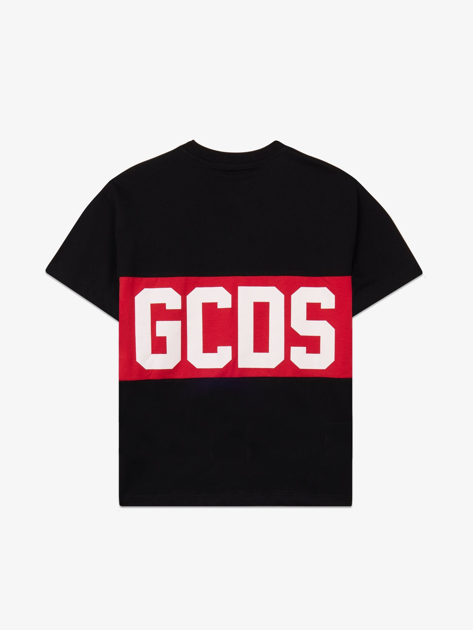 t-shirt con logo iconico Z0UJQC585J105 999R GCDS 