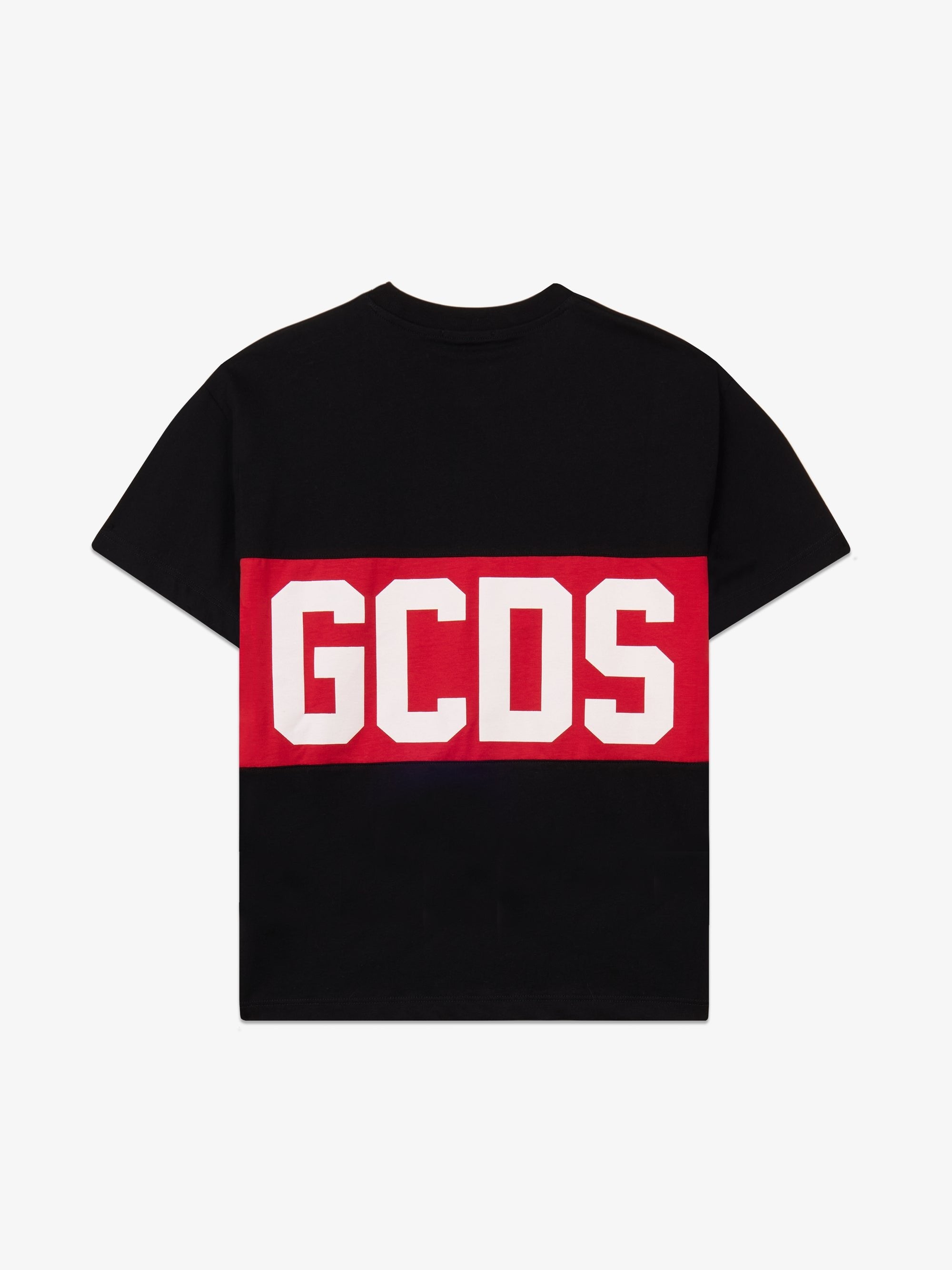 t-shirt con logo iconico Z0UJQC585J105 999R GCDS 