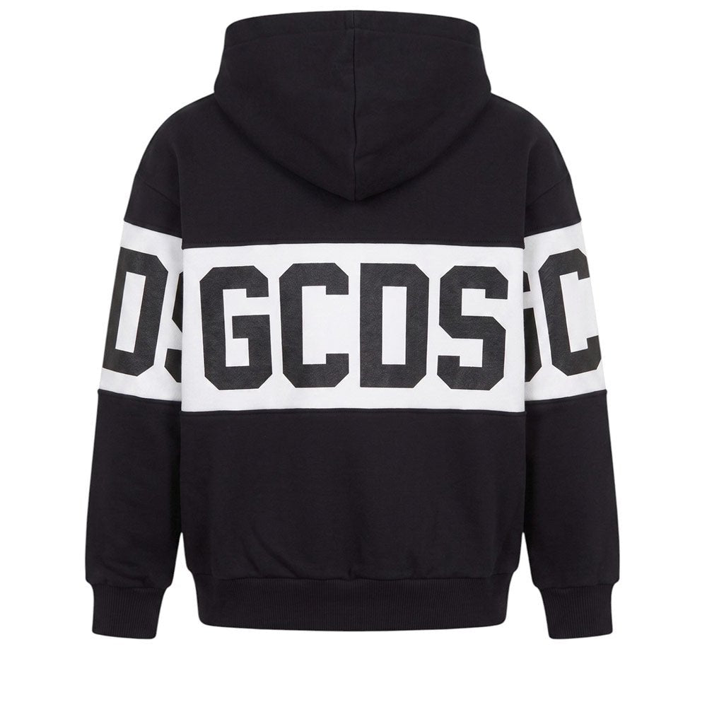 felpa logata con cappuccio Z0UJQE583F004 999A GCDS 