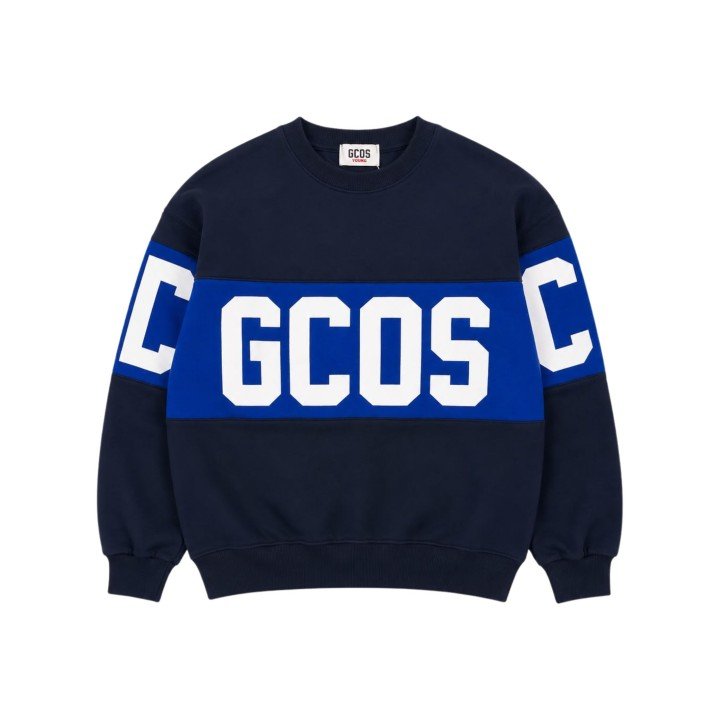 felpa girocollo con band logo Z0UJQE584F004 782E GCDS 