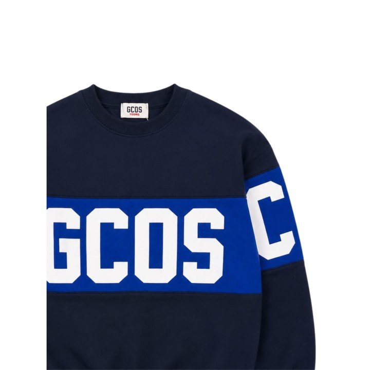 felpa girocollo con band logo Z0UJQE584F004 782E GCDS 