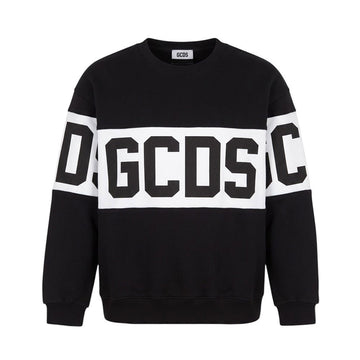 felpa girocollo con band logo Z0UJQE584F004 999A GCDS 