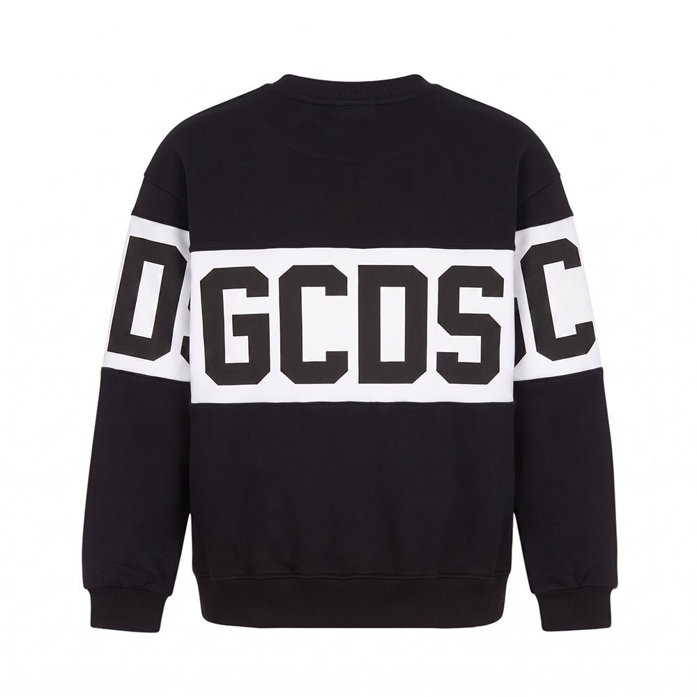 felpa girocollo con band logo Z0UJQE584F004 999A GCDS 