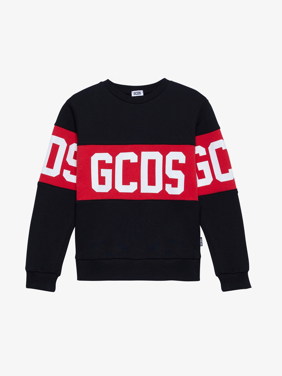 felpa girocollo con band logo Z0UJQE584F004 999R GCDS 