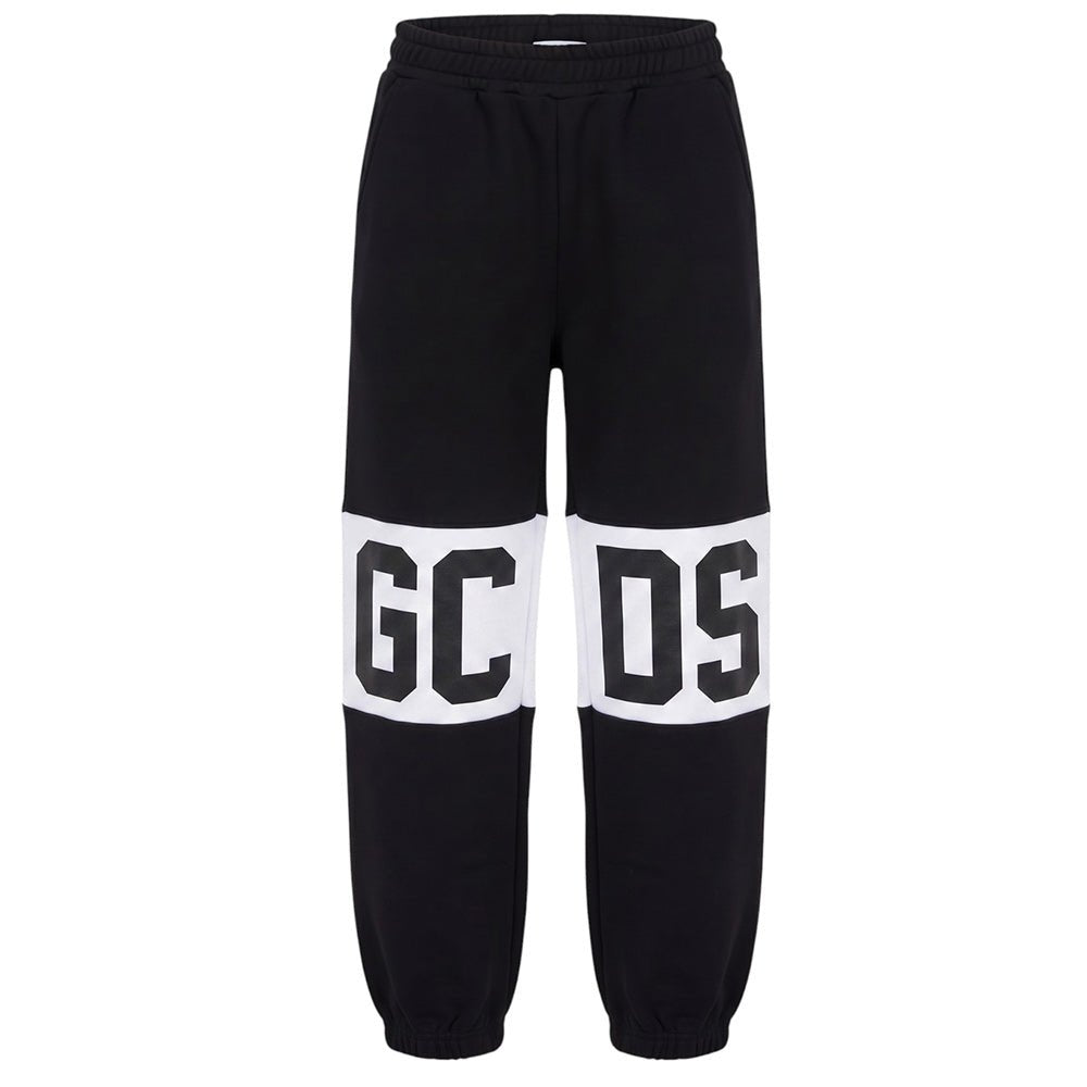 pantalone jogger logato Z0UJQI588F004 999A GCDS 