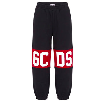 pantalone jogger logato Z0UJQI588F004 999R GCDS 