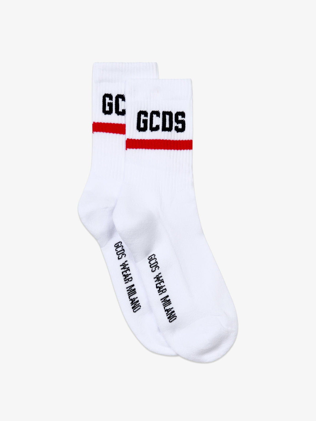 calzini in spugna con logo Z0UJQQ714T801 100B GCDS 