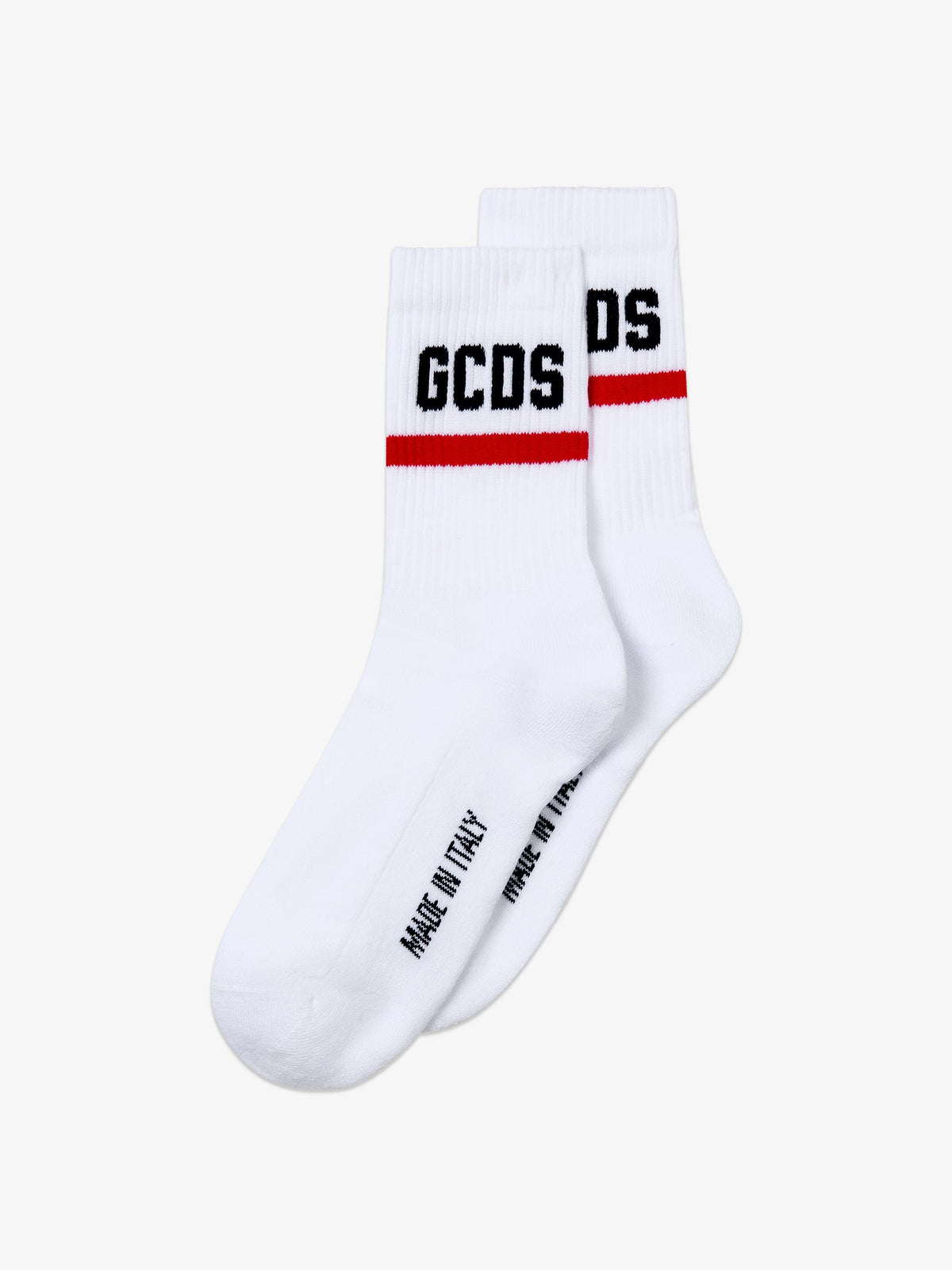 calzini in spugna con logo Z0UJQQ714T801 100B GCDS 