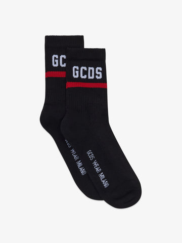 calzini in spugna con logo Z0UJQQ714T801 999A GCDS 