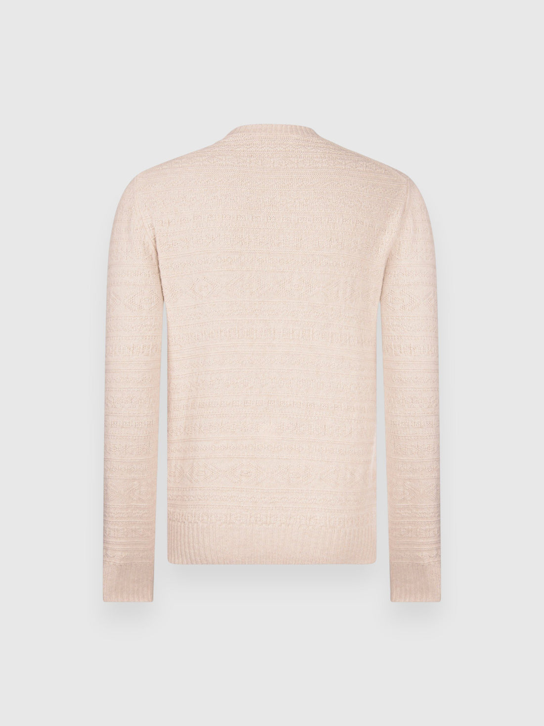 maglia girocollo aran punto link 23131 25026 054 GRAN SASSO 