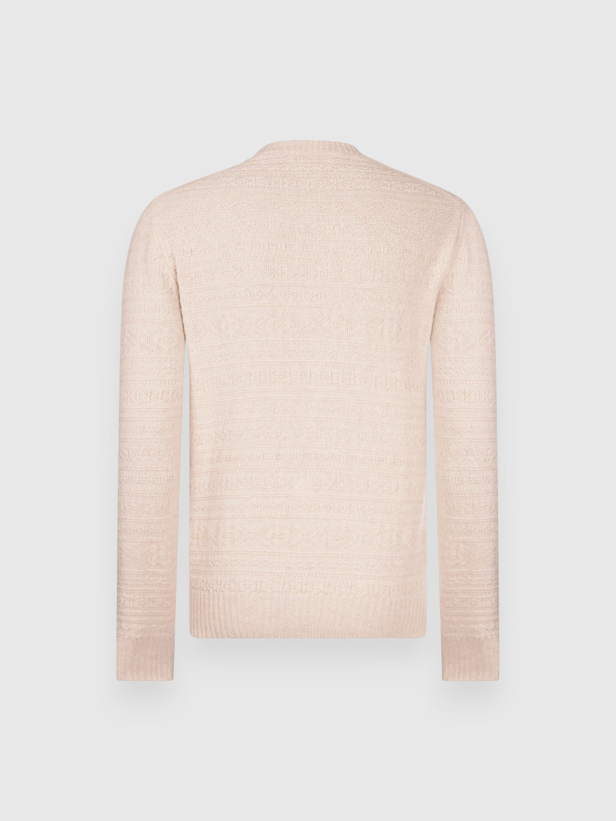 maglia girocollo aran punto link 23131 25026 054 GRAN SASSO 