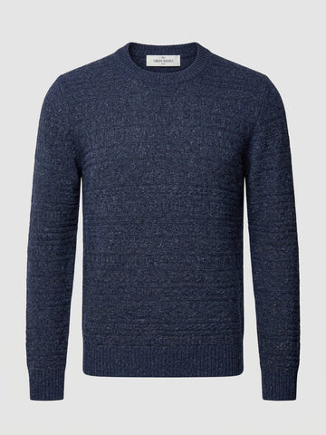 maglia girocollo aran punto link 23131 25026 597 GRAN SASSO 