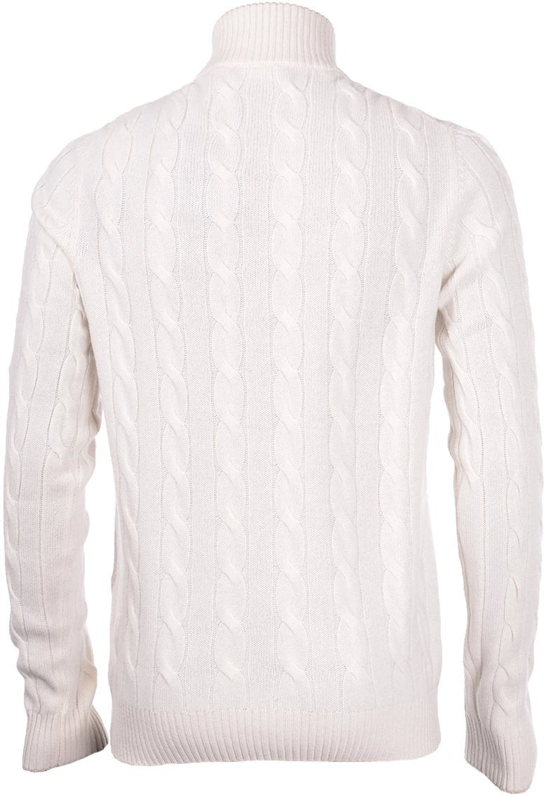 cardigan full zip in lana e cashmere 23161 19672 001 GRAN SASSO 