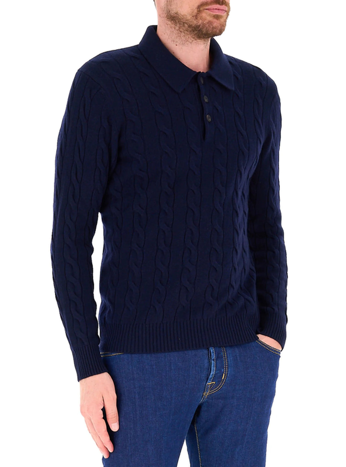 polo in lana 23172 19651 598 GRAN SASSO 