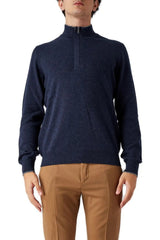 GRAN SASSO maglione mezza zip Blu