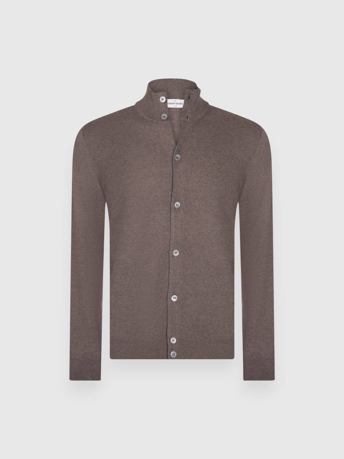 cardigan full button in lana 55160 14266 046 GRAN SASSO 