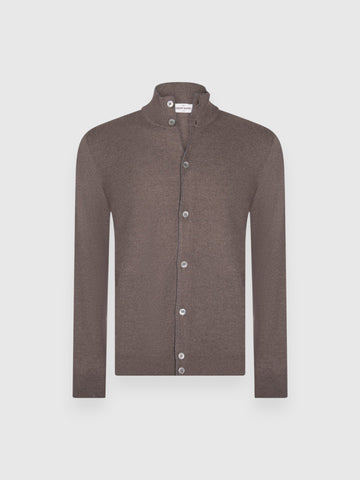 cardigan full button in lana 55160 14266 046 GRAN SASSO 