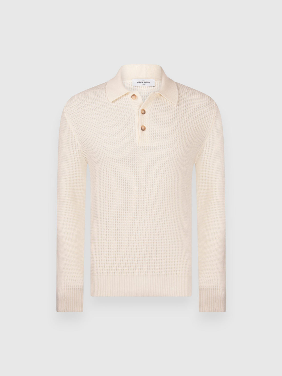 polo in punto waffle 57125 14274 005 GRAN SASSO 