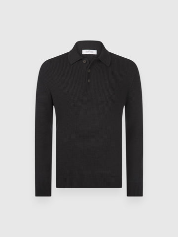 polo in punto waffle 57125 14274 099 GRAN SASSO 