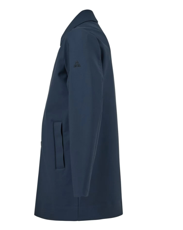 trench con collo a camicia HE2440014 BLUE HESKIMO 