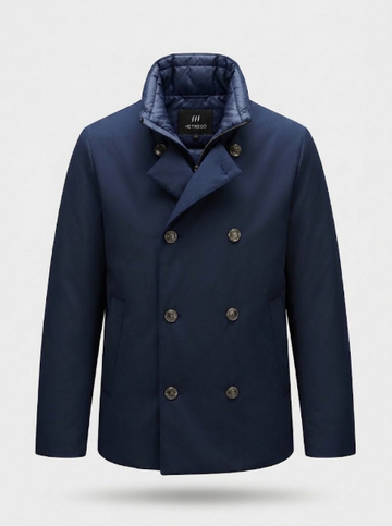 cappotto imbottito doppiopetto 8R440 NAV HETREGO 