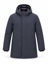 HETREGO parka media lunghezza wendel Blu