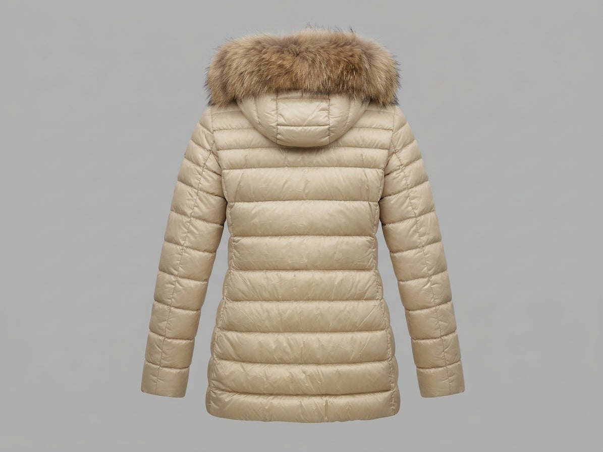piumino lungo in piuma danatra 8R603M GES HETREGO 