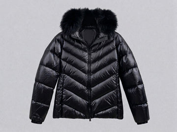 giubbino inari con pelliccia di volpe 8R624F LVA HETREGO 