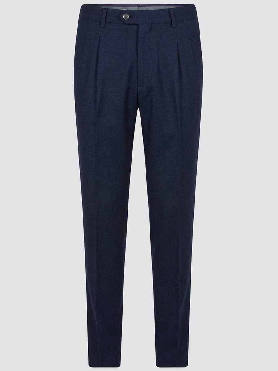 pantalone in lana stretch 10S403-40612 820 INCOTEX 