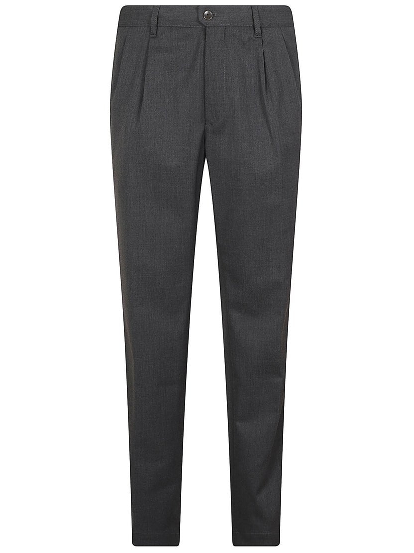pantalone in lana stretch 10S403-40612 920 INCOTEX 