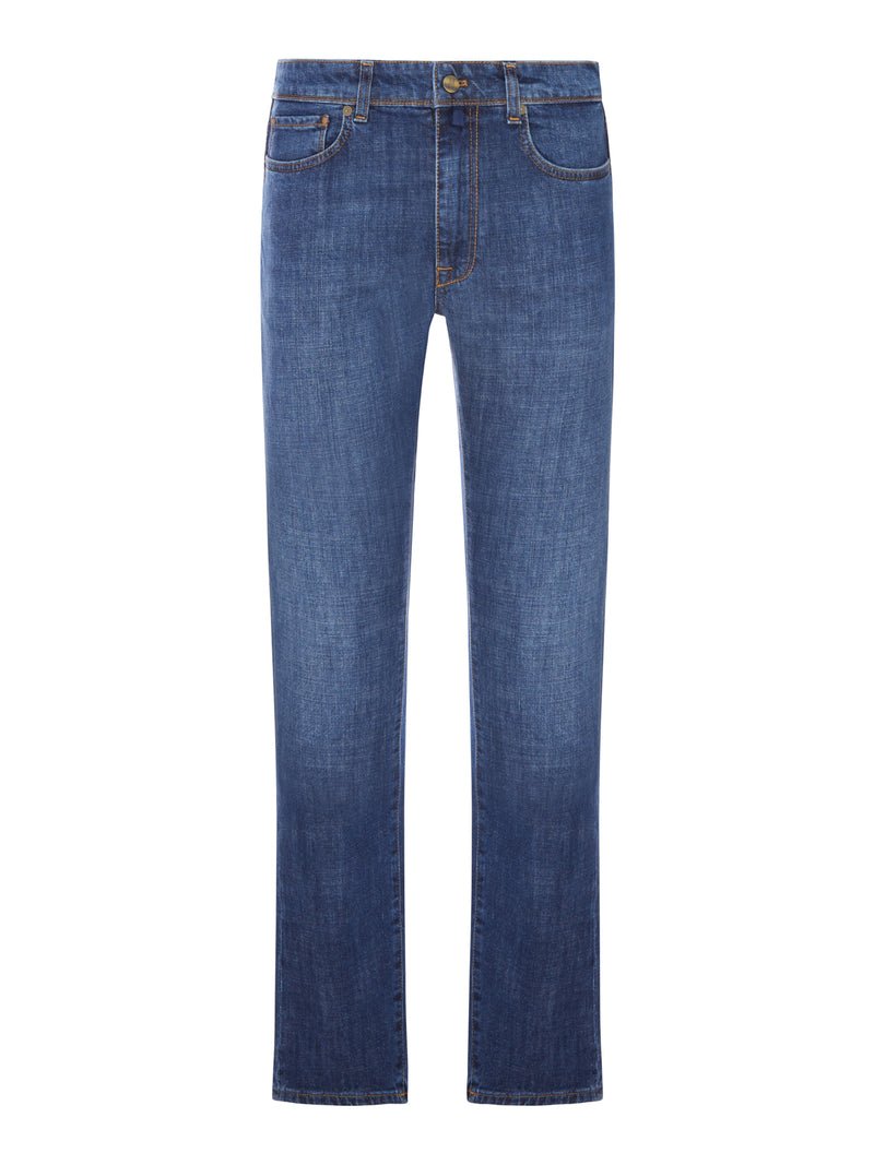 jeans regular in denim BS007L-2615L W03A INCOTEX 