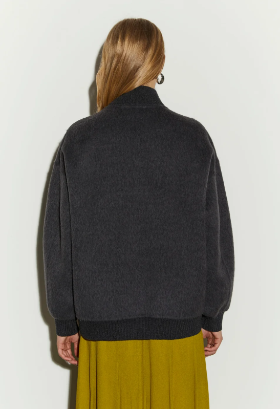 giacca bomber in lana IS26FW-J246-T040 911 ANTHRACITE ISABELLE BLANCHE PARIS 
