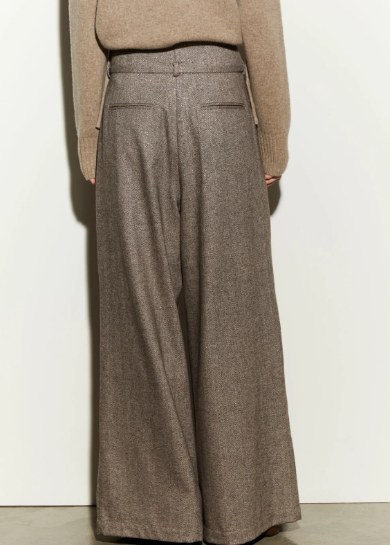 pantalone in lana IS26FW-P060-T025 439 DARK HEART ISABELLE BLANCHE PARIS 
